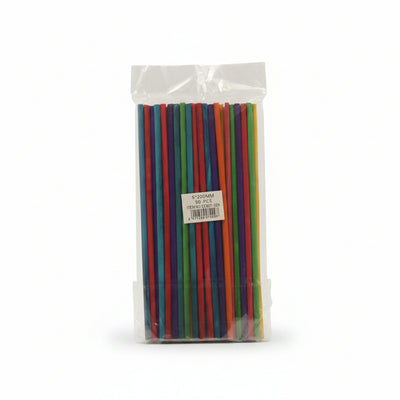Multi-Colored Wooden Craft Sticks