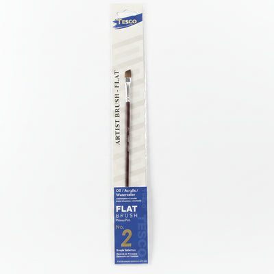 Flat Artist Brush Size No. 2