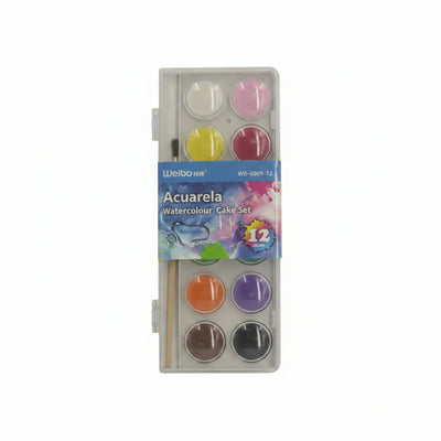 Acuarela Watercolour Cake Set