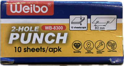 Weibo WB-8300 hole-punch