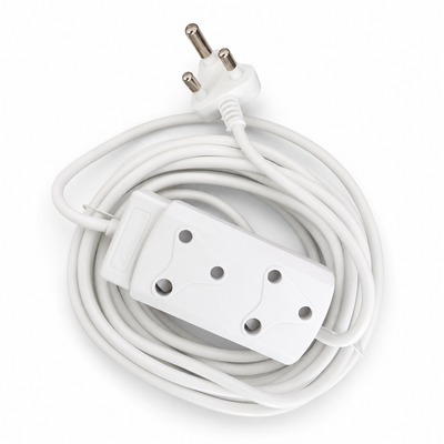 Alphaview 10m Extension Cord – White | MrPanda