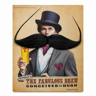 Tennent’s The Fabulous Brew Novelty Black Costume Beard