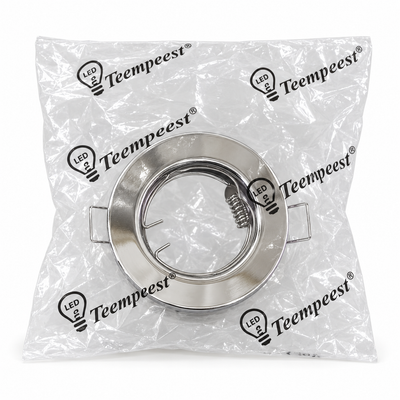 Chrome Round Recessed Downlight Fitting | Mr Panda