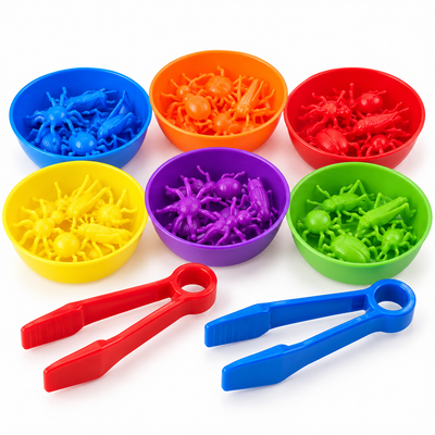 Insect Sorting Clip Game 44-Piece Set | MrPanda