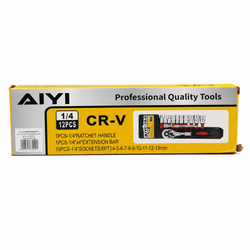 AIYI 12-Piece 1/4-Inch Socket Set | MrPanda