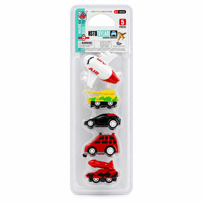 5-Piece Mini Toy Vehicle Set | Mr Panda