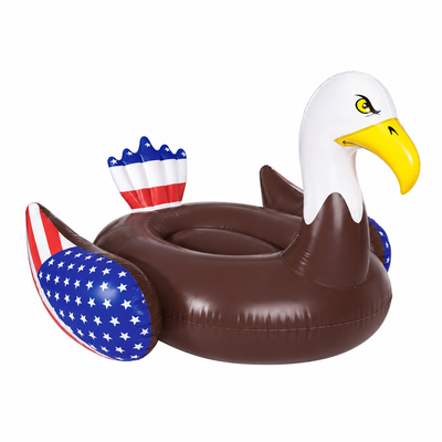 Inflatable Bald Eagle Pool Float | Mr Panda