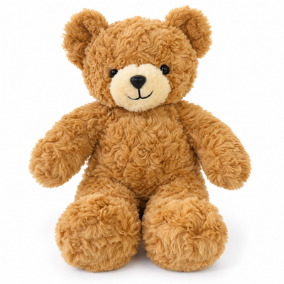 Brown Teddy Bear Plush Toy with Cream Muzzle | Mr Panda