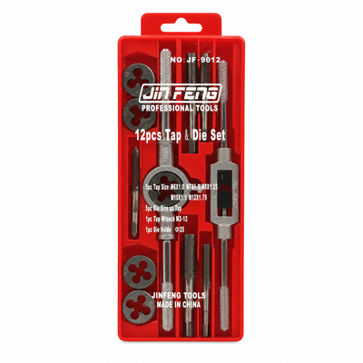 Jinfeng 12-Piece Tap and Die Set JF-9012 | MrPanda