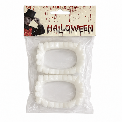 Halloween Vampire Fangs – 2 Pair Costume Teeth Set
