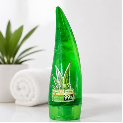 USHAS Aloe Vera 99% Gel – Soothing Moisturising Skin Care