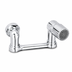 360° Rotating Faucet Splash Head – Chrome Finish