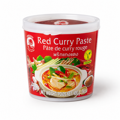 Cock Brand Red Curry Paste – Vegan 400g