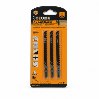 Tokoma T144D Jig Saw Blades 3 Piece | MrPanda
