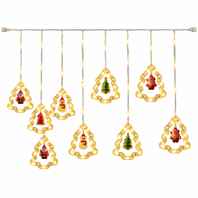 Teempeest Christmas Tree Curtain Lights 3m | Mr Panda