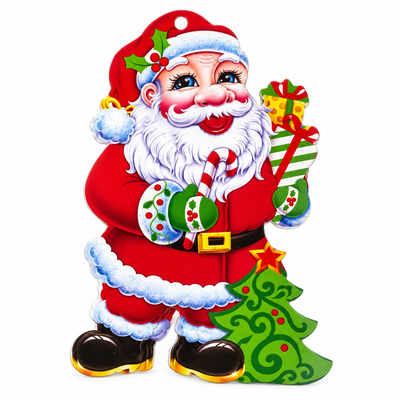 Santa Claus Christmas Hanging Decoration | Mr Panda