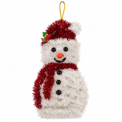Christmas Snowman Hanging Ornament | Mr Panda