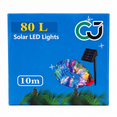 CJ Solar LED Rope Lights 10m – 80 LEDs – Warm White