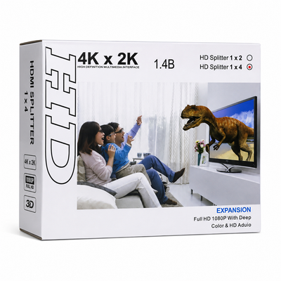 HDMI Splitter 1×4 4K x 2K HDMI v1.4B | Full HD Video Splitter | MrPanda