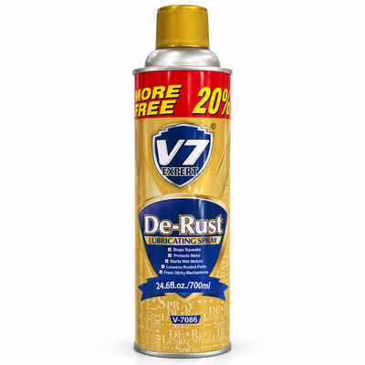 V7 Expert De-Rust Lubricating Spray 700ml | Mr Panda