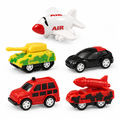 5-Piece Mini Toy Vehicle Set | Mr Panda