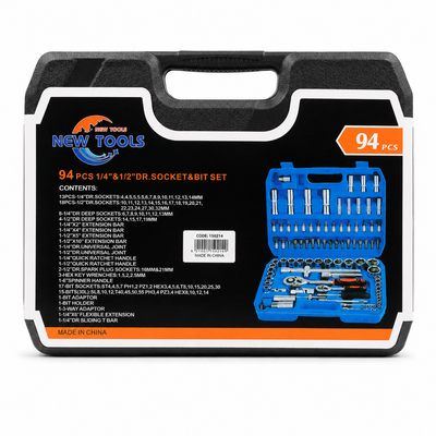 NEW TOOLS 94-Piece Socket & Bit Set | MrPanda