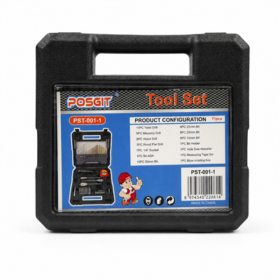 POSGIT 71-Piece Drill Bit & Tool Set | MrPanda