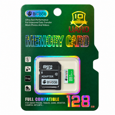 BIVOOB 128GB MicroSD Card with SD Adapter | Mr Panda