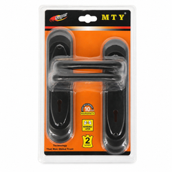 AIYI High-Security Mortise Door Lock Set – Black & Gold