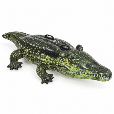 nflatable Crocodile Pool Rider 170 × 86 cm | Mr Panda
