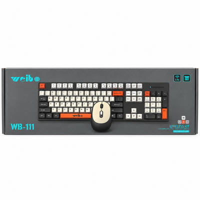 Weibo WB-111 Wireless Keyboard & Mouse Combo | Mr Panda