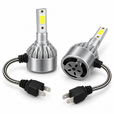 C6 H7 LED Headlight Bulbs 36W 3800LM – Pair