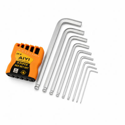 AIYI 9-Piece Ball-End Hex Key Set | MrPanda