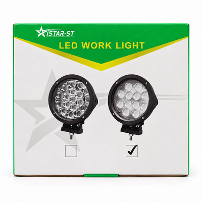 ISTAR-ST Round 18-LED Work Light – 6000K IP67
