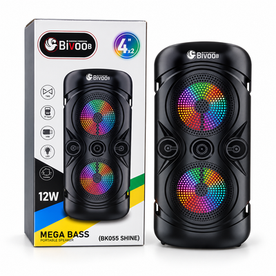 Bivoob BK055 Shine 12W LED Portable Speaker | Mr Panda