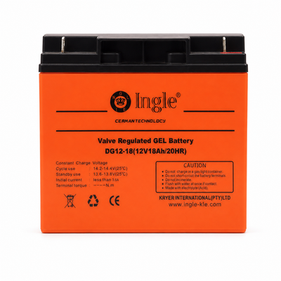 Ingle DG12-18 12V 18Ah Rechargeable GEL Battery