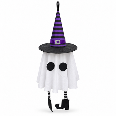 Hanging Ghost Witch Halloween Decoration | Mr Panda