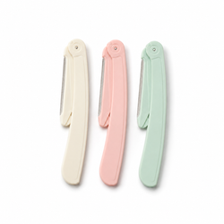 3-Piece Pack of Folding Eyebrow Razors