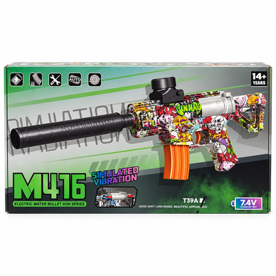 M416 Electric Water Bullet Toy Blaster – 7.4V