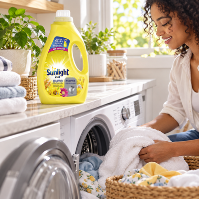 Sunlight 2 in 1 Auto Laundry Liquid Summer Sensations 2L