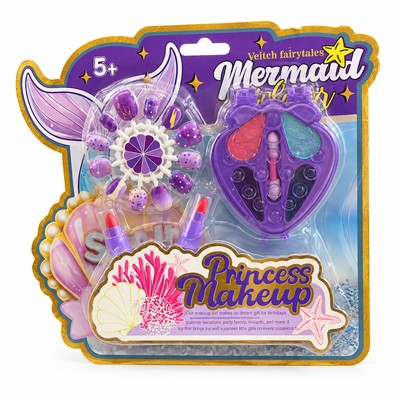 Mermaid Princess Makeup Set for Kids | Ages 5+