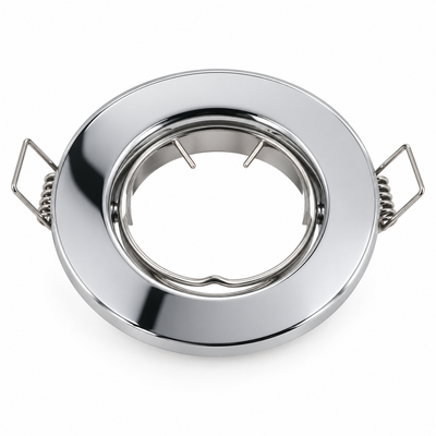 Chrome Fixed Recessed Ceiling Downlight Holder
