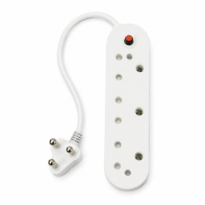 REDISSON 3-Way Extension Multi-Plug – White