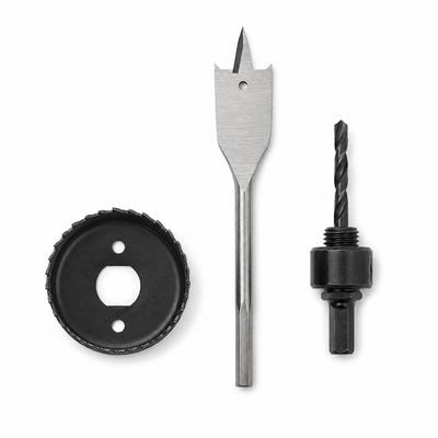AIYI 3-Piece Carbon Steel Hole Saw Set – 54mm