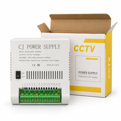 16-Channel CCTV Power Supply Box