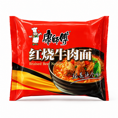 Kang Shi Fu Braised Beef Flavour Noodles | MrPanda