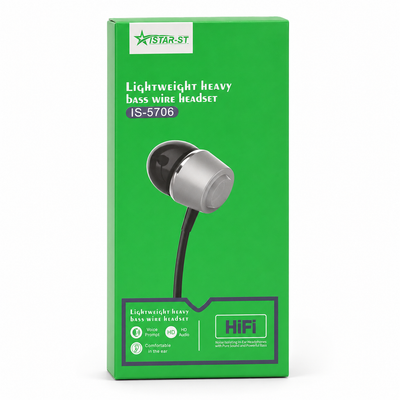 STAR-ST IS-5706 Heavy Bass Wired In-Ear Headset