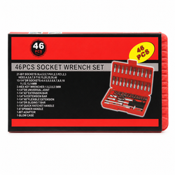 46-Piece Socket Wrench & Ratchet Tool Set | MrPanda
