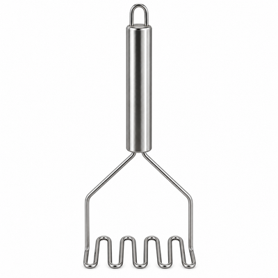 Silver Potato Masher 23cm x 8.5cm | MrPanda