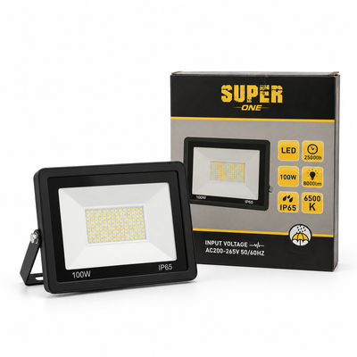 Super One 100W LED Floodlight – 8000LM IP65 Outdoor Light